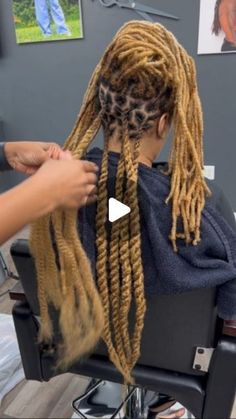 Two Strand Extensions Locs, Loc Styles With Added Marley Hair, Locs Hairstyles For Women With Bangs, Braids Dreads For Women, Fulani Braids With Locs, Feed In Braids On Locs, Marly Twist Over Locs, Braids On Dreadlocks Locs, Locs On Mixed Hair