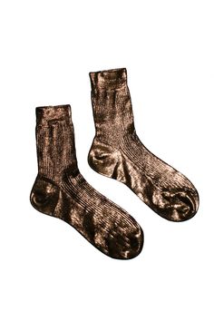 Brown Ribbed Laminated Sock Casual Fitted Brown Socks, Brown Socks Aesthetic, Fitted Brown Winter Socks, Cozy Warm Brown Socks, Brown Ribbed Winter Socks, Best Socks, Velvet Socks, Ribbed Socks, Original Bags