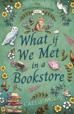 the cover of what if we met in a bookstore? by callie mclay