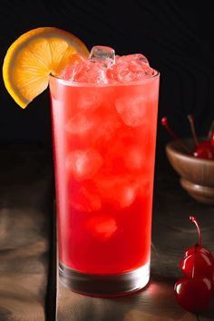 The Ultimate Freddy Kruger Cocktail recipe featuring a mix of vodka and pineapple juice garnished with a cherry. This engaging drink is perfect for parties and Halloween-themed events, promising a bright and fruity experience.