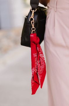 Pair the silky-soft Breanna Keychain with your keys or bag, or add the scarf to accessorize your hair. We love a multitasker. Details: 15” long Trendy Travel Keychains With Key Clip, Trendy Travel Bag Charm Keychain, Trendy Travel Bag Charm, Scarf Keychain, Scarf On Bag, Scarf Bag, Bag Keychain, Bag Designs, Leather Crafts