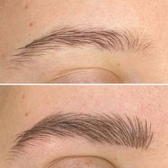 Natural Eyebrows Microblading - How to Get Subtle Results Microblading Natural Look, Natural Looking Microblading Eyebrows, Bushy Eyebrows Natural, Microblading Before And After, Natural Microblading Eyebrows Brown, Microblading Styles, Microblading Inspiration