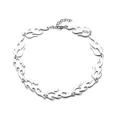 PRICES MAY VARY. Material:With environmental material,it is Lead-Free & Nickel-Free,Hypoallergenic Tarnish and Fade Resistant-for long lasting wear. Chain length:43cm(16.9in),with extend chain 5cm(1.95in);Width:1.5cm(0.59in); Weight:about 27g. Flame Necklace, Fire Necklace, Fire Flame, Y2k Accessories, Gothic Design, Rock Jewelry, Punk Style, Men's Necklace, Cool Necklaces