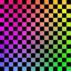 an image of a multicolored checkerboard pattern that looks like it has been created