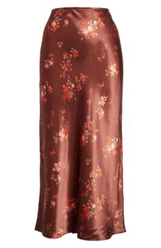 Early Fall Fashion, Jacquard Midi Skirt, Latest Summer Fashion, Silk Midi Skirt, Silk Style, Style Inspiration Fall, Printed Midi Skirt, Skirt Style