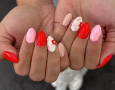 2023 Nail, Paint The Town Red, July Nails, Cute Gel Nails, Dipped Nails, September 23, Fire Nails, Fancy Nails