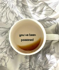 a coffee cup with the words you've been seasoned on it