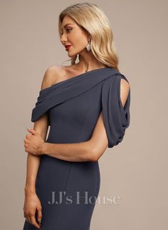 JJ's House Evening Dresses (288714) | JJ's House Evening Gowns For Small Bust, Slate Blue Mother Of The Bride Dress, Petite Formal Dresses Mothers, Embroidered Formal Dress, Elegant Dress With Sleeves, Navy Mother Of Bride Dress, Mother Of Bride Dresses Classy, Formal Evening Gown, Fall Mother Of The Bride Dresses Rustic