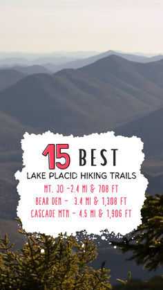 Stunning scenery, challenging climbs, and breathtaking views await! Explore the crown jewel of the Adirondacks with our guide to Lake Placid's 15 best hiking trails. From family-friendly paths to leg-burning summits, find your perfect adventure.   #LakePlacid #AdirondackHiking #HikingTrails Long Trail, Adirondack Mountains, Mirror Lake, Road Trip Adventure, Cascade Mountains, Lake Placid