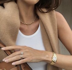 Cartier Tank, Old Money Style, Jewelry Lookbook, Old Money Aesthetic, Quiet Luxury, 가을 패션, Mode Inspiration, Classy Outfits