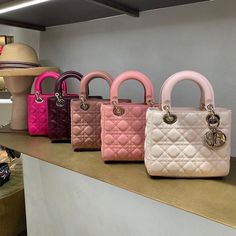 Which Lady Dior Color Would You Get? Check the colors here and prices via our link...
-
Images via @ worldwide_shopper Trendy Purses, Latest Handbags, Expensive Handbags, Popular Handbags, Diy Handbag, Cute Handbags, Handbags Affordable, Cheap Bags