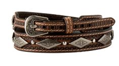 3D Western Mens Hatband Leather Tapered Floral Conchos Studs Brown D740001302 3D Western Hatband Brown Tapered 3/8" to 1/2" Floral Design Conchos and Stud Accents Fits Most Adult Hat Sizes 3D hatband by M&F Western Products. The body of the hatband is tooled with a floral design that is beautifully accented with triangular conchos and studs in between. Buckle closure. Hat Band, Hat Sizes, Belt Buckles, Belts, Accessories Hats, Floral Design, Shoe Accessories, Mens Accessories, Buckle