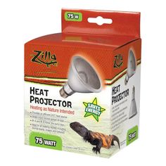 Zilla Heat Projector Deep Heat Lamp Infrared Heater Light for Reptile and Amphibian Pet Zilla Heat Lamp Bulbs, Reptile Accessories, Heat Lamp, Sources Of Heat, Reptile Habitat, Infrared Heater, Cold Room, Heat Lamps, Win Win Situation