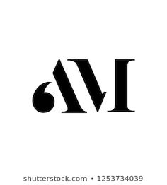 the letter i and v is made up of two letters, one black and white