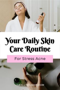 Oily Skin Remedy, Acne Skincare Routine, Skin Care Routine 30s, Skin Spots, Dry Skin Remedies, Clear Acne, Beauty Tips For Skin, Acne Skin, Daily Skin Care Routine