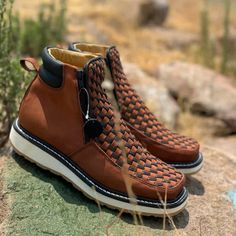 Crafted Western Cowboy Boots — In Style Sandals Cowboy Boot Crafts, Custom Boots, Free Shoes, Brown Heels, Comfort Design, Unique Features, Leather Shoes Men, Leather Style, Western Cowboy Boots