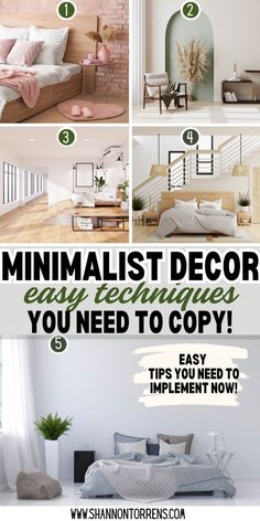 minimalist decor ideas Minimalist Decor Ideas, Living Simple Life, Minimalist Homes, Decluttering Inspiration, Minimalist Bedroom Decor, Cozy Minimalist, Bright Decor, Minimalist Dining Room