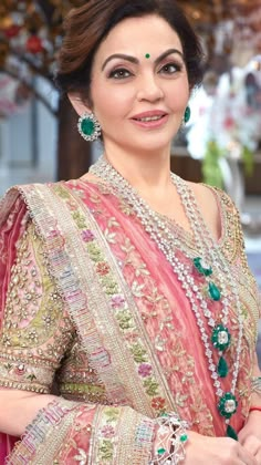 Ambani Jewels, Nita Ambani Jewellery, Neeta Ambani, Ambani Family, Anant Ambani And Radhika Merchant, Ambani Wedding, Radhika Merchant, Anant Ambani, Royal Jewellery