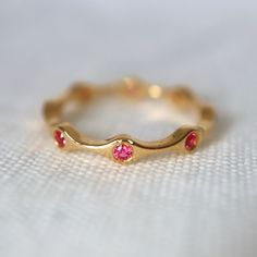 Introducing our mesmerizing Neon Pink Spinel Eternity Band, a true masterpiece in 14K yellow gold! 💖✨ Prepare to be enchanted by the captivating allure of this exquisite ring, as each neon pink spinel gemstone radiates love, passion, and individuality. Designed to be timeless and glamorous, this stunning band effortlessly enhances any look. Elevate your style and embrace the luminosity of this remarkable piece. 💍✨ #NeonPinkSpinel #PinkSpinelEternityBand #14KYellowGold #GlamorousJewelry #FineJe Bespoke Jewellery Design, Glamorous Jewelry, Accesories Jewelry, Pink Spinel, Spinel Gemstone, August Birthstone, Bespoke Jewellery, Cute Rings, August Birth Stone