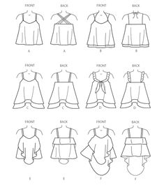 the instructions for how to make a blouse