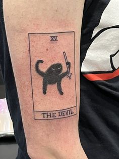 Goofy Cat Tattoo, Dorky Tattoos, Funny Cat Tattoos, Sick Tattoo Ideas, Stab Tattoo, Silly Little Tattoos, Silly Tattoo Ideas, Goofy Tattoos, Grunge Tattoo