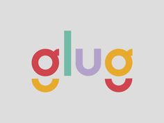 the word gul is made up of colorful letters