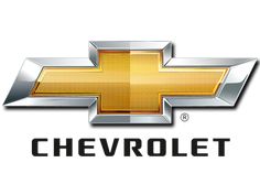 the chevrolet logo on a white background