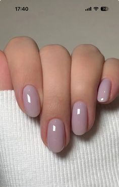 Shilac 2024, Gelish Nail Designs For Short Nails, Short Acrylic Nails One Color Simple, Neutral Nails Powder Dip, Single Color Manicure, Nude Clean Nails, Simple Nail Colors Winter Classy, Short Gel Nails Neutral Colors, Lavender Manicure Ideas