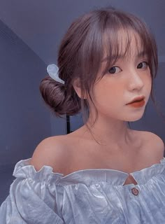 Korean Wavy Hair, Highlights Brown Hair Balayage, Pretty Short Hair, Red Hair Inspo, Bangs With Medium Hair