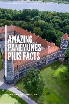 an aerial view of a building with the words amazing panequines plus fact