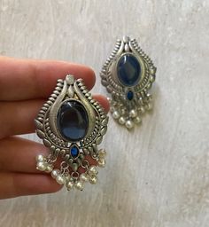 Oxide Earrings, Artificial Jewellery, Indian Aesthetic, Indian Jewelry, Jewelry Stores, Jewelry Sets, Desi, Brass