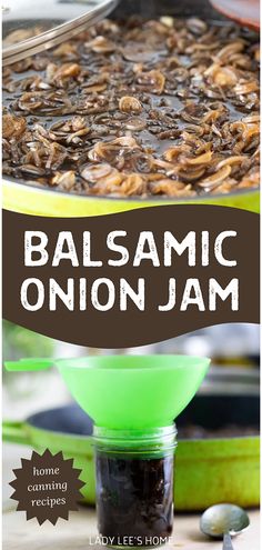 A must-try for all home canning recipes enthusiasts this fall! Experience the joy of making this balsamic onion jam recipe for canning. Guided by step-by-step water bath canning recipe, you're assured of preserving this delightful jam for seasons to come. Plus, discover onion jam uses to sprinkle gourmet magic on everyday dishes. Onion Bombshell, Balsamic Onion Jam Recipe, Balsamic Onion Jam, Preserve Onions, Caramelizing Onions, Jam Uses, Onion Jam Recipe, Caramelised Onion Chutney