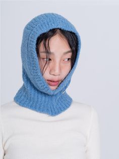 Composition : 80% Wool, 20% acrylicColor : white, indi blue, light brown, blackCountry of Origin : Republic of Korea Winter Balaclava Aesthetic, Knot Balaclava, Knitting With Boucle Yarn, Knitting Balaclava, Baclava Hat, Hijab Editorial, Blue Balaclava, Bob Headband, Winter Balaclava