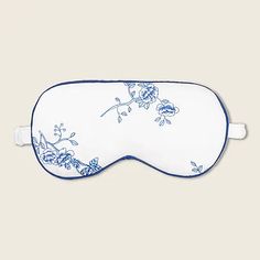 : Petite Plume™ Women's Traditional Eye Mask Set For Women Flannel Robe, White Nightgown, Luxury Sleepwear, Indigo Floral, Gingham Shorts, Floral Pajamas, Cute Monkey, Blue Gingham, Shoe Size Conversion