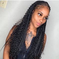 Lot Hairstyles, Color Hairstyles, Hot Hair Colors, Fulani Braids, Girls Hairstyles Braids, Girls Braids, Penteado Cabelo Curto, Cornrow, Cornrow Hairstyles