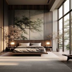 Relaxing Room Ideas Zen Modern, Feng Shui Bedroom Decor, Zen Style Bedroom, Zen Bedroom Decor, Japanese Bedroom Design, Asian Bedroom, Zen Bedroom Ideas, Design Ložnic