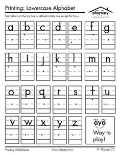 printable alphabet worksheet for kids to practice letter recognition and spelling with pictures