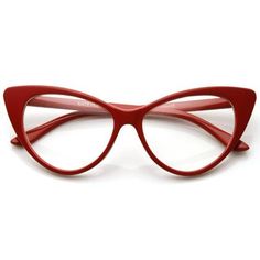 1950s Vintage Fashion, Cat Eye Colors, Clear Lens Glasses, Minako Aino, Catty Noir, Fashion Eye Glasses, Glasses Vintage, Red Cat, Cats Eye