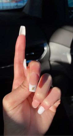 26 Cute Acrylic Nails With Bf initials You’ll Love To Try. HONESTLYBECCA Nails With The Letter M On Them, Nails With Letter M On It, Letter E Nails, Nails With An M Initial, Letter M Nails Designs, Letter M Nails, M On Nails, M Initial Nails, M Initial On Nail