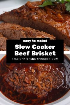 easy to make slow cooker beef brisket is the best way to cook it