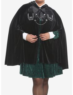 Her Universe Haunted Mansion Gargoyle, Plus Size Disney, The Haunted Mansion, Culture Clothing, Hooded Cape, Her Universe, Plus Size Fits, Line Shopping, Haunted Mansion