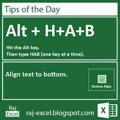 a green sign that says tips of the day alt + h4a + b