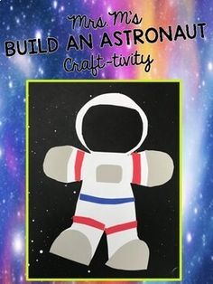 an astronaut craft is shown with the words, build an astronaut craft -tivy