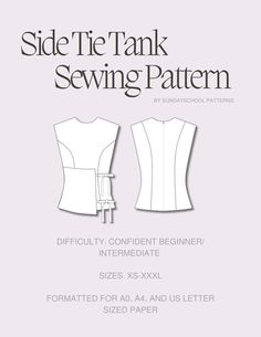 Sewing Top Ideas, Sewing Clothes For Beginners, Easy Sewing Pattern Top, Wrap Top Sewing Pattern, Shirt Sewing Patterns, Sewing Patterns Top, Sewing Patterns Tops, Clothes Patterns Sewing, Sewing Top