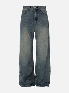 Loose Jeans Aesthetic, Denim Wash Jeans, Jeans Png Aesthetic, Baggy Jeans Png, Birthday Wishlist Clothes, Over Sized Jeans, Jean Street Style, Jeans For School, Baggie Jeans