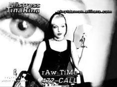 a black and white photo of a woman in front of an eye with the words law time on it