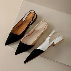 Women fashion shoes, handbags, boots, sandals, loafers, pumps, oxfords Flat Pointy Shoes Outfits, Flat Elegant Shoes, Slingback Shoes Outfit, Pointy Flats Outfit, Elegant Flat Shoes, Flat Women Shoes, Elegant Shoes Flat, Flat Shoes Outfit, Elegant Shoes Heels