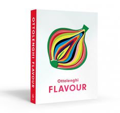 the book cover for ottolenghi flavor flavor