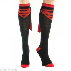 Superman Socks, Superhero Socks, Superman Cape, Crossfit Gear, Dc Comic Costumes, Superman Man Of Steel, Costume Ball, Amazon Clothes, Capes For Women