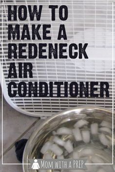 Hillbilly Decor, Air Conditioner Diy, Conditioner Diy, Emergency Food Supply, Furnace Repair, Air Conditioning Repair